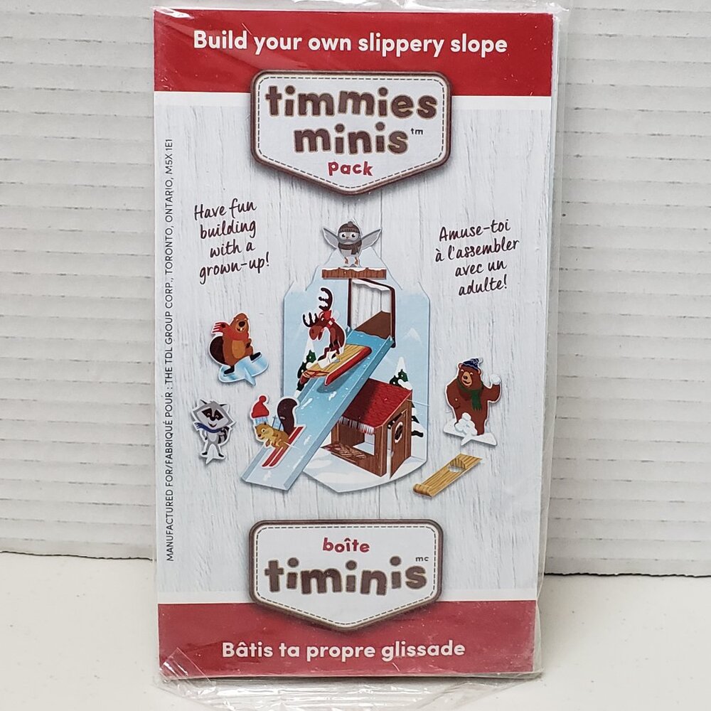 Tim Hortons Timmies Minis Winter Slope Craft